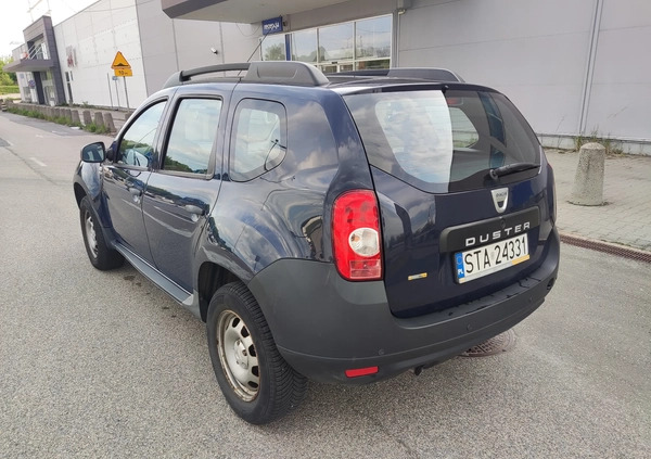 Dacia Duster cena 28900 przebieg: 102918, rok produkcji 2012 z Chełmża małe 211